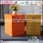 Australia hot sale living room furniture cheap bedside small metal 5 drawers cabinet