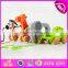 2015 Kids gift toys pull push toy animals for sale,Cute animal wooden toy pull toy,Hot sale pull line toys for children W05B083