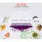 Nice BPA free microwave safe big plastic lunch box set for girls and women