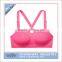 Yarn Dyed Melange New Model Ladies Sports Bra With Plus Size