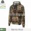 Bulk woodland hoodies,merino wool wholesale camo hoodies