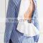 Runwaylover 5288 Hot Sale Ladies Stripe Backless Top