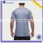 Wensfashion mens fitness body building wear custom brand sports t shirt