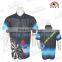 Dye Sublimaiton Flying team high quality custom mens bike jersey/cycling garment