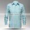 New design men casual shirts stylish round bottom casual man shirt
