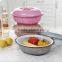 Fashion Silicone fruit and vegetable waterlogging, silicone waterlogging basket,hanging fruit and vegetable basket