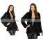 SJ460-01 Genuine Rabbit Knitted Fur Coat