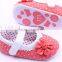 Spring&Autumn Polka Dot Flower Soft Sole Infant Baby Shoes