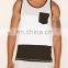 Sublimation Printed Bodybuilding Gym Stringer Vest Custom Tank Top Men