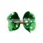 Hot sale Metal Hair Clips christmas bowknot alligator Clips for kids