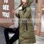 Winter Cotton Women in the Long Section of the Slim Cotton-padded Korean Version of the Down Jacket Students Jacket Fashion Wome