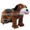 HI musical walking plush animal electric scooter zippy rides