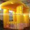 Yellow Advertising Inflatable Booth For Promotional,Exhibition Inflatable Booth Kiosk
