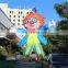 customized giant funny looking cartoon clown inflatable character for event&advertising