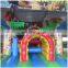 2016 cheap inflatable children playground/durable forest inflatable obstacles