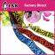3.5cm embroidered ribbon trims polyester woven jacquard ribbon trim floral