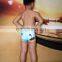 Pirate Ship Printed Children Boys Swim Trunks