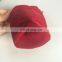 Hot! New Fashion Custom Shape And Color Silk Printing Logo Blue Dark Red Velvet Pouch Bag