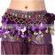 Egyptian style sequins shiny women Belly dance hip scarf belts Y-2041#