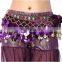 Egyptian style sequins shiny women Belly dance hip scarf belts Y-2041#