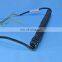 medical spiral cable/metal spring cable Low Voltage Flexible Retractable Spiral Spring Coiled Cable