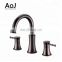 Graceful design individual 2 handle bathroom vanity basin faucet