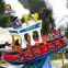 Amusement Park Outdoor Thrilling Rocking Tug Rides Family Electric Train  Gam