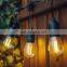48Ft 15sockects 110V Outdoor Indoor S14 LED String Light Housing Decorative Lights