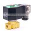 GOGO 0-90bar 2 way Brass water high pressure air solenoid valve 1/4" BSP 24V DC Orifice 1.5mm normal close PG-M02 with plug type