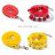 Personalized Pure Color Bell Pet Collar Leash Training Dog Cat Pulling Rope Pet Neck Chain Pet Supplies