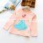 Girl's foreign style three dimensional Princess cartoon Cotton Long Sleeve T-Shirt children's spring and autumn children's
