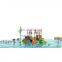 Unique design ocean style water playground slide for sale