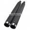 Cafe Racer 4" Exhaust Extraction System Tip Muffler For Motorcycle Harley Touring FLH FLT 95-Up