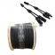 Low Voltage 2 core dc twin solar photovoltaic(pv) pv 1f cable pv cable 6mm2 solar cable