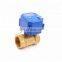 CWX25S  electric control ball valve   DC12v CR02 two wires  with manual override function