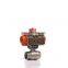 Q611F-16P-DN15 Series Half Inch Stainless Steel Pneumatic Ball Valve