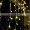 Curtain Icicle Led String Light Droop 0.4/0.5/0.6m Christmas Holiday Garlands Faiy Xmas Party Garden Stage Decorative Lights