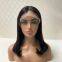 KHH Curly Lace Front Wig With Bangs Short Bob Human Hair Wigs Brazilian Remy Fringe Wig Pre Plucked With Baby Hair