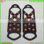 2016 eco-friendly anti-slip Over Shoe Studded Snow Grips Ice Grips Anti Slip Snow Shoes Crampons Cleats 11 studs