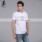 2016 Men Fashion white tees Slim Fit stylish Casual Shirts