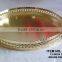 Three Compartment Dry Fruit Serving Bowl With Silver Finish