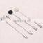 Brooch Lapel Pin Flat Blank Setting Base Women Men's Garment Shawlcape