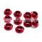 License Plate Frame Bolt M6 Hexagonal Color Gasket Fasteners License Plate Screw Nut