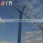 Airport Security Fence With Y Post