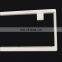 Factory price CNC Keyboard case laser cutting carbon fiber plate e-white e-coating service