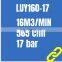 liutech power force air compressor to drill