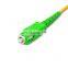 SC/UPC-SC/APC Singlemode Simplex 9/125 outdoor fiber optic patch cord / jumper