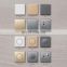 BAIJIANG UK Standard Wall Push Button Light Switch 16A Metal Frame Panel Sockets And Switches Electrical With child protection