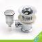 Bathroom Bason Chrome Slotted Rod Operated Pop-Up Basin Waste Plug