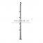 A027 Outdoor Balcony Stainless Steel Railing Design3 Inox Deck Tube Post Balustrade